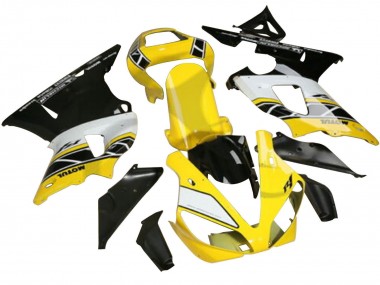 Wholesale 2022-2024 Yamaha YZF R3/R25 Motorcycle Fairings - Yellow White Black Motul Canada