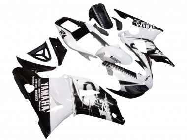Wholesale 1998-1999 Yamaha YZF 1000 R1 Motorcycle Fairings - White Glossy Black Canada