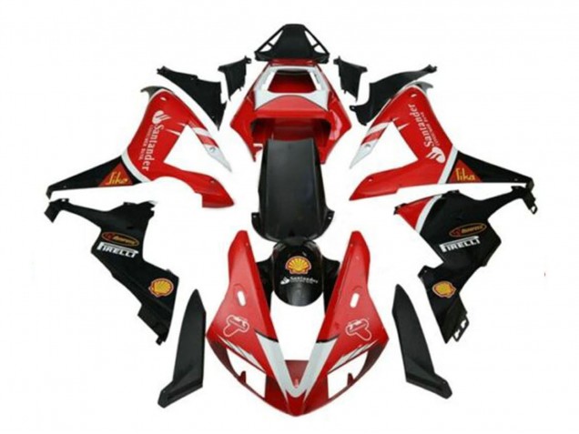 2002-2003 Yamaha YZF 1000 R1 Motorcycle Fairings - Red Silver Black Santander Canada