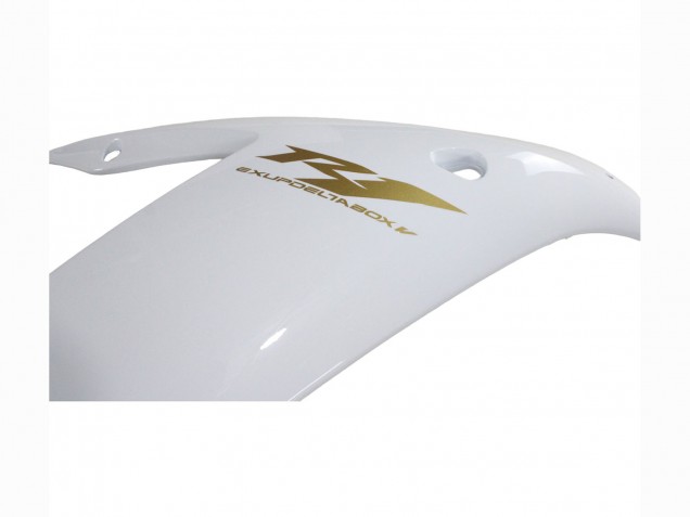 2002-2003 Yamaha YZF 1000 R1 Motorcycle Fairings - White Gold Decals Canada