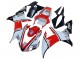 2002-2003 Yamaha YZF 1000 R1 Motorcycle Fairings - White Red Black Petronas Canada