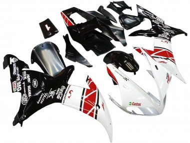 Wholesale 2002-2003 Yamaha YZF 1000 R1 Motorcycle Fairings - White Red Black Castrol Canada