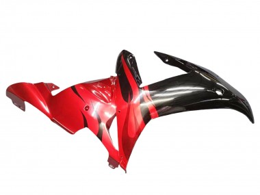Wholesale 2002-2003 Yamaha YZF 1000 R1 Motorcycle Fairings - Glossy Black Red Flame Canada