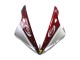 2004-2006 Yamaha YZF 1000 R1 Motorcycle Fairings - Silver Red Fortuna Motul Canada