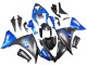 2012-2014 Yamaha YZF 1000 R1 Motorcycle Fairings - Blue Glossy Black Canada
