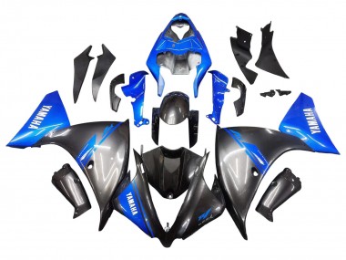 Wholesale 2012-2014 Yamaha YZF 1000 R1 Motorcycle Fairings - Blue Glossy Black Canada