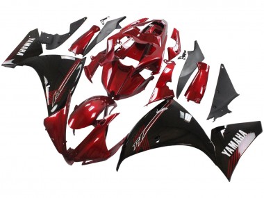 Wholesale 2012-2014 Yamaha YZF 1000 R1 Motorcycle Fairings - Red Glossy Black Canada