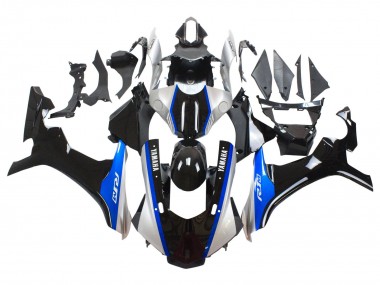 Wholesale 2015-2019 Yamaha YZF 1000 R1 Motorcycle Fairings - Silver Blue Glossy Black Canada