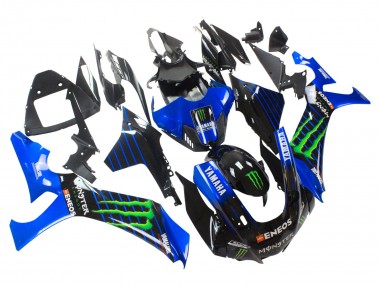 Wholesale 2020-2025 Yamaha YZF 1000 R1 Motorcycle Fairings - Blue Black Green Black ENEOS Monster Canada