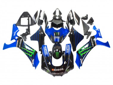 Wholesale 2020-2025 Yamaha YZF 1000 R1 Motorcycle Fairings - Blue Black Green Black ENEOS Monster Canada