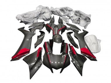 Wholesale 2020-2025 Yamaha YZF 1000 R1 Motorcycle Fairings - Black Carbon Fiber Red Canada