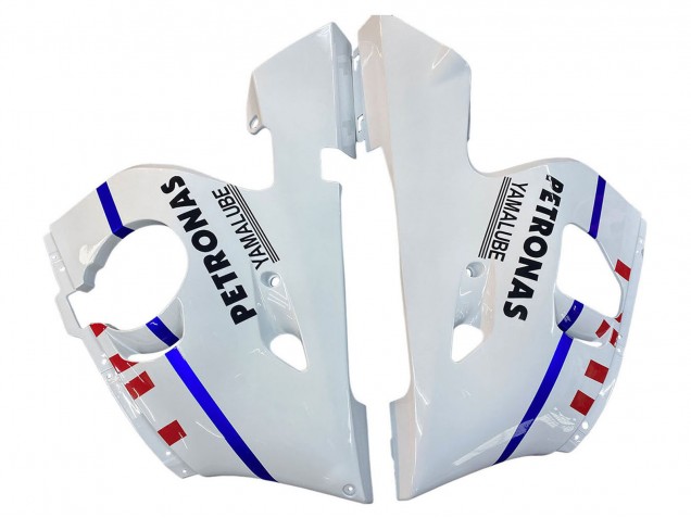 1998-2002 Yamaha YZF 600 R6 Motorcycle Fairings - White Blue Red Fiat 99 Canada