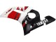 1998-2002 Yamaha YZF 600 R6 Motorcycle Fairings - White Red Glossy Black Canada
