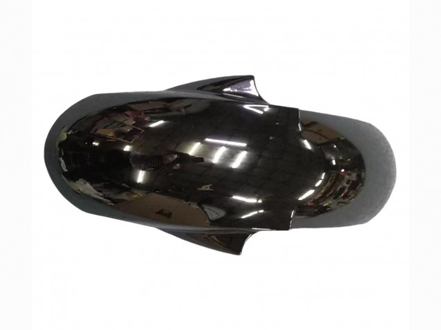 2006-2009 Yamaha YZF R6S Motorcycle Fairings - Glossy Black Matte Black White Decals Canada