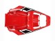 2006-2009 Yamaha YZF R6S Motorcycle Fairing - White Red Glossy Black Canada