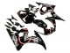 2006-2009 Yamaha YZF R6S Motorcycle Fairings - Glossy Black Red White Lucky Strike Motul Canada