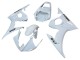 2006-2009 Yamaha YZF R6S Motorcycle Fairings - White Black Decals Canada