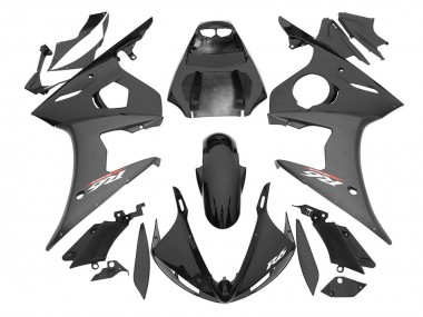Wholesale 2006-2009 Yamaha YZF R6S Motorcycle Fairings - Glossy Black Matte Black Canada