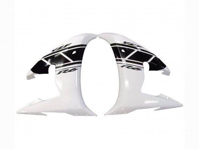 2005 Yamaha YZF 600 R6 Motorcycle Fairings - White Black Canada