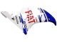 2005 Yamaha YZF 600 R6 Motorcycle Fairings - White Blue Dunlop Fiat Motul Canada