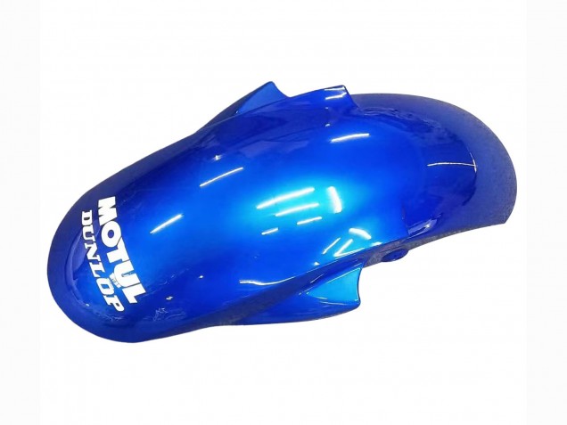 2005 Yamaha YZF 600 R6 Motorcycle Fairings - White Blue Dunlop Fiat Motul Canada
