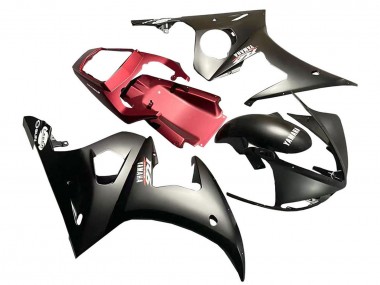 Wholesale 2005 Yamaha YZF 600 R6 Motorcycle Fairing - Matte Black Red Canada