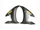 2005 Yamaha YZF 600 R6 Motorcycle Fairing - Black Gold Canada