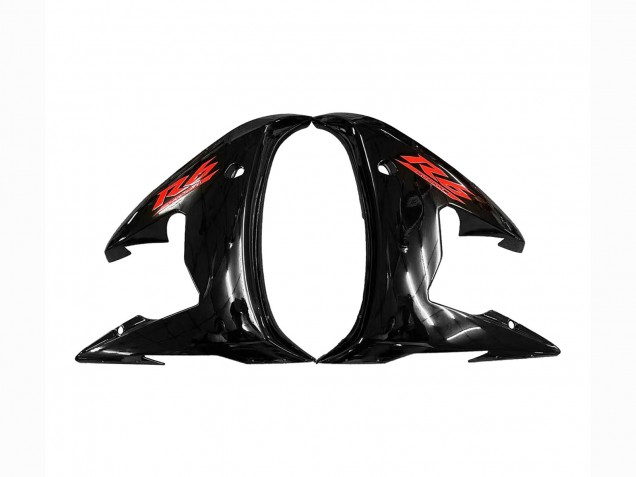 2005 Yamaha YZF 600 R6 Motorcycle Fairings - Black Red Canada