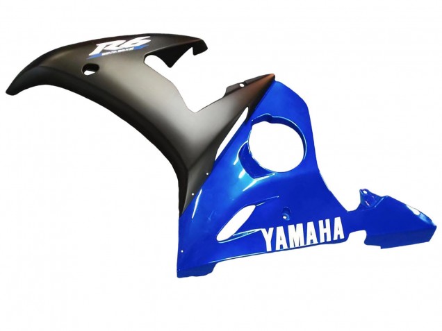 2005 Yamaha YZF 600 R6 Motorcycle Fairings - Blue Matte Black Canada