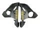 2005 Yamaha YZF 600 R6 Motorcycle Fairings - Grey Matte Black Gold Canada