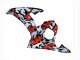 2005 Yamaha YZF 600 R6 Motorcycle Fairings - Black Red Grey Camouflage Canada
