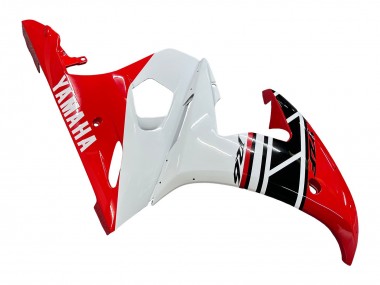 Wholesale 2005 Yamaha YZF 600 R6 Motorcycle Fairings - White Red Glossy Black Canada