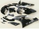 2006-2007 Yamaha YZF 600 R6 Motorcycle Fairings - Glossy Black Matte Black White Motul Michelin Canada