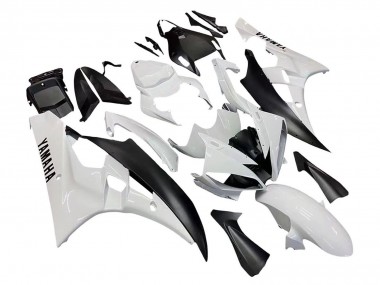 Wholesale 2006-2007 Yamaha YZF 600 R6 Motorcycle Fairings - White Matte Black Canada