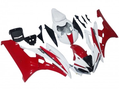Wholesale 2006-2007 Yamaha YZF 600 R6 Motorcycle Fairings - White Red Canada