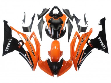 Wholesale 2008-2016 Yamaha YZF 600 R6 Motorcycle Fairings - Orange Black Canada
