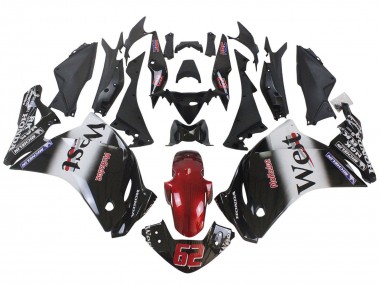 Wholesale 2011-2015 Honda CBR250RR Motorcycle Fairings - Glossy Black White West Red HRC 62 Canada