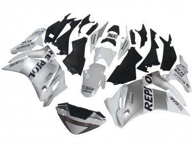 Wholesale 2011-2015 Honda CBR250RR Motorcycle Fairings - Silver White Black Repsol Canada