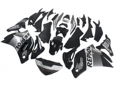 Wholesale 2011-2015 Honda CBR250RR Motorcycle Fairings - Silver White Glossy Black Repsol Canada