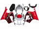 2000-2006 Honda VTR1000 Motorcycle Fairings - Silver Red Black Stripe Racing Canada