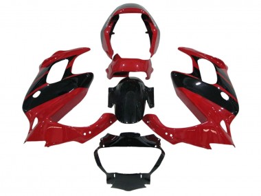 Wholesale 1997-2005 Honda VTR1000F Motorcycle Fairings - Red Glossy Black Canada