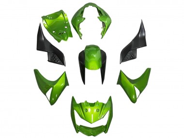 Wholesale 2003-2006 Kawasaki Z1000 Motorcycle Fairing - Green Glossy Black Canada