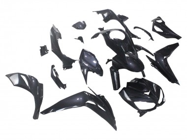Wholesale 2014-2019 Kawasaki Z1000 Motorcycle Fairings - Black Carbon Fiber Canada