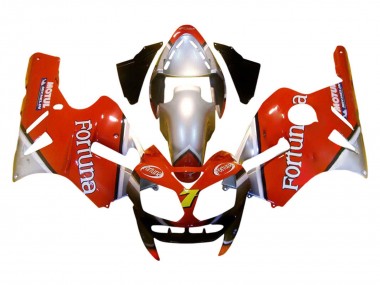 Wholesale 2002-2006 Kawasaki ZX12R Motorcycle Fairings - Red Silver Fortuna Canada