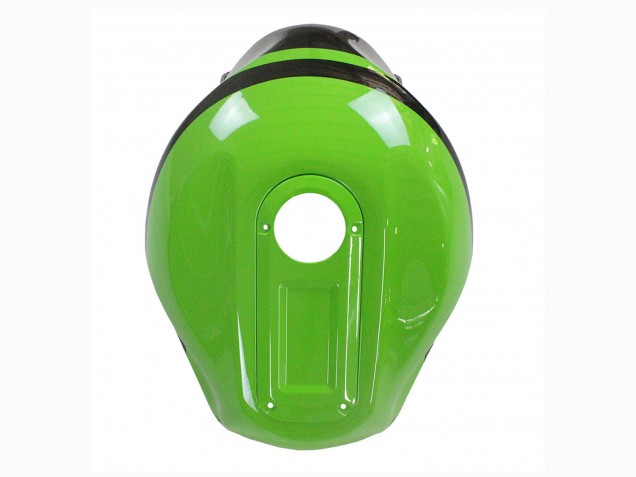 2002-2006 Kawasaki ZX12R Motorcycle Fairing - Green Glossy Black Elf Touch4 Monster Canada