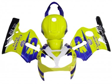 Wholesale 2002-2006 Kawasaki ZX12R Motorcycle Fairings - Yellow White Blue Corona Extra Canada