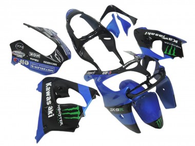 Wholesale 2002-2006 Kawasaki ZX12R Motorcycle Fairings - Blue Black Green White Elf Monster Canada