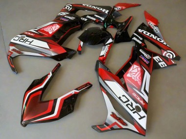 Wholesale 2019-2020 Honda CBR650R Motorcycle Fairings - White Red Glossy Black HRC Canada
