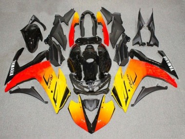 Wholesale 2015-2018 Yamaha YZF R3/R25 Motorcycle Fairings - Yellow Red Black Canada