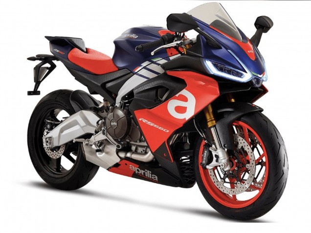 2020-2024 Aprilia RS660 Motorcycle Fairings - Matte Blue Red Silver Canada